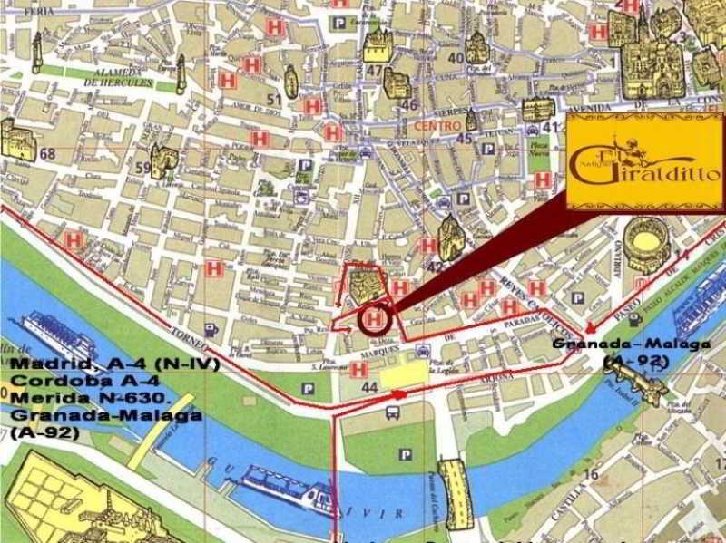 فندق Giraldilla إشبيلية المظهر الخارجي الصورة